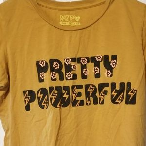 Dazey LA Distressed Graphic Tee